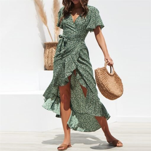 Summer Beach Maxi Dress - Image 5