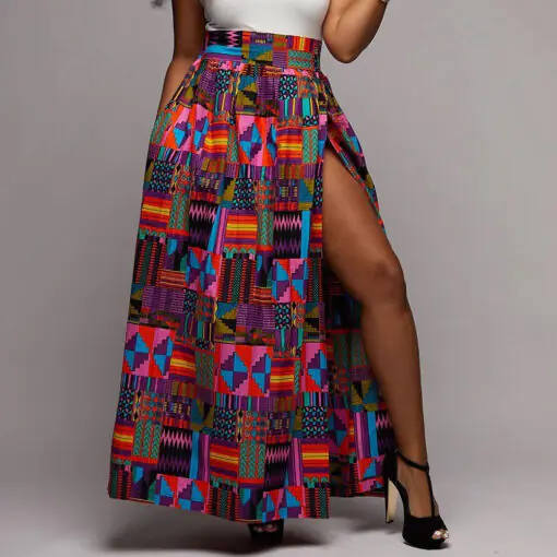 New Large Skirt Printed Skirt African Women Wear