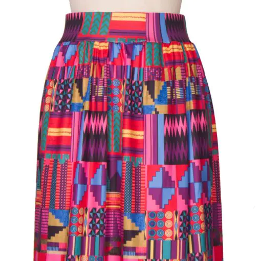 New Large Skirt Printed Skirt African Women Wear - Image 3