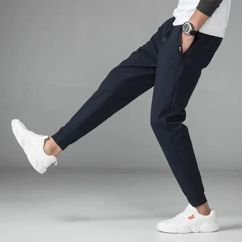 Casual Joggers Sweatpants Men Harem Pants Black Gyms Fitness Sportswear Trousers Autumn Winter Male Crossfit Track Pants Homme - Image 3